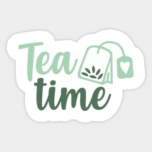 Tea time Sticker